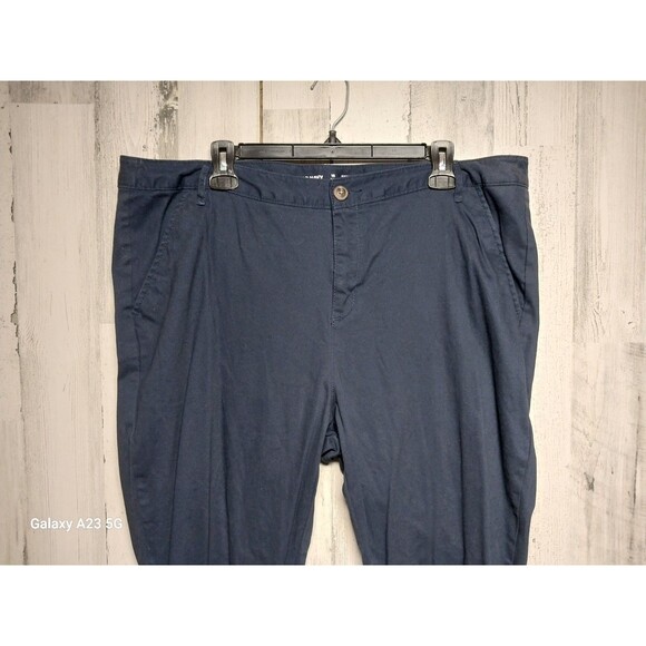 Old Navy Skinny Stretch Pants Navy Blue Size 18 Tall - Picture 3 of 7